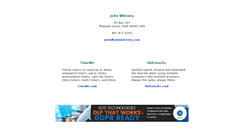 Desktop Screenshot of johnwhitney.com